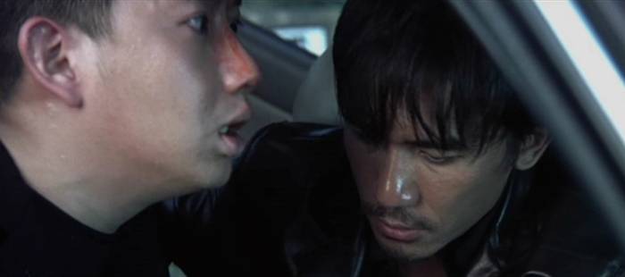 Keung's (Chapman To Man Chat) big scene, with Yan (Tony Leung Chiu Wai) one the right