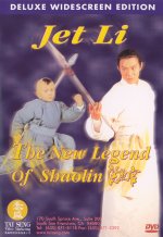 Front cover of The New Legend of Shaolin DVD.