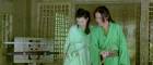 Thumbnail of Flying Snow (Maggie Cheung Man Yuk) and Broken Sword (Tony Leung Chiu Wai) in happier days