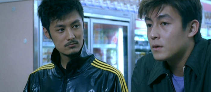 Nakazato (Shawn YUE Man-lok) and Takahashi (Edison CHEN Kwoon Hei)